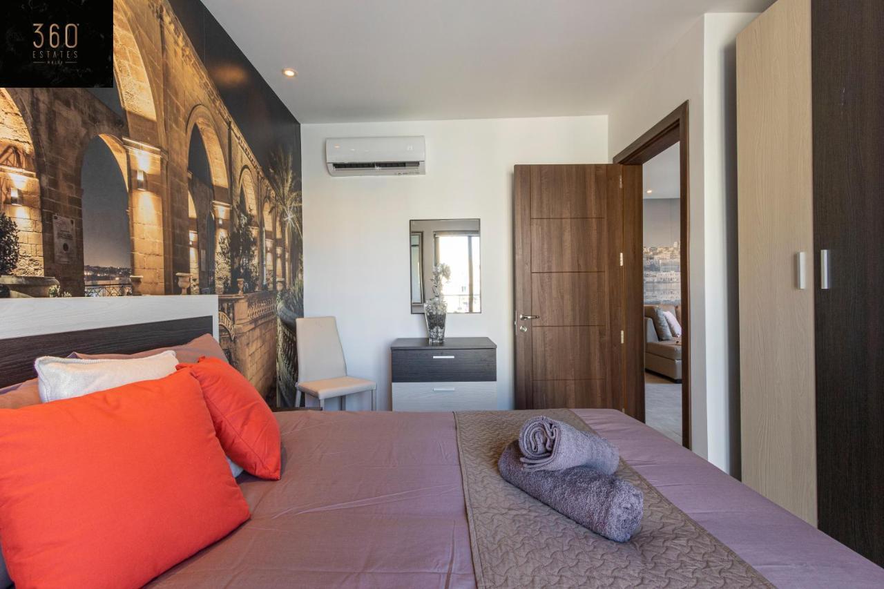 High-End Central Apt With Comfy Bed & Super Wifi By 360 Estates San Gwann Exterior photo